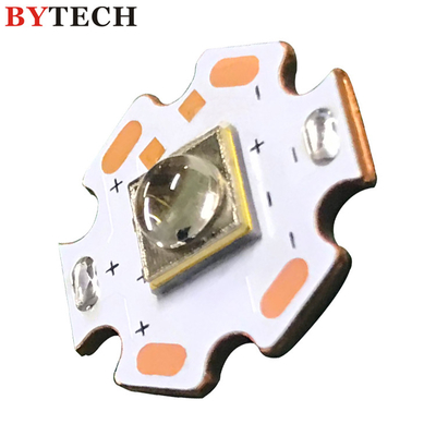 8W 420nm SMD LED ULTRAVIOLETA BYTECH CMH268ABV203Z6-S2P2 para el curado ULTRAVIOLETA de la detección